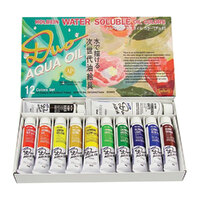 Holbein Duo Aqua Oil Paint Set of 11x20ml and 1X50ml                                                    