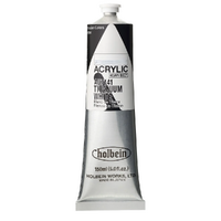  Holbein Heavy Body Acrylic 150ml -  AU7141 Titanium White