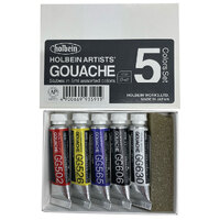 Holbein Artist Gouache Set 5X5ml Primary (G799)                                                        