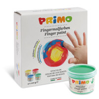 Primo Finger Paint 4X100gm Tubs                           