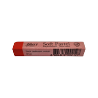 Gallery Artist Soft Pastel Bx6 #012 Dark Cad Orange